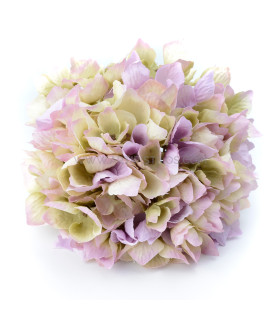 Hortensia De Tela "anaís" Lila - flores para decorar