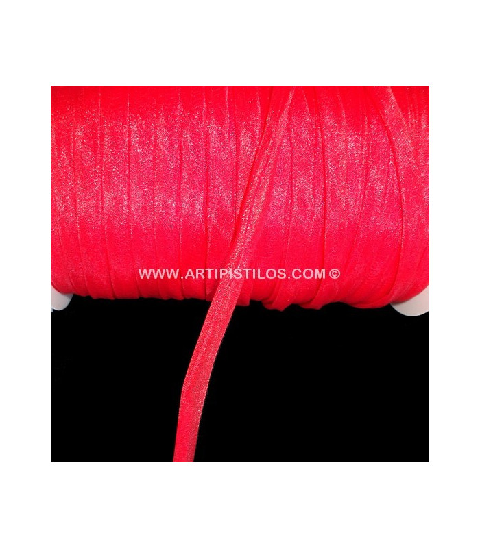 ESPAGUETE TEXTIL ORGANDI 10 MM.