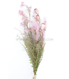 Bush De Tela "layla" Rosa - flores para decorar
