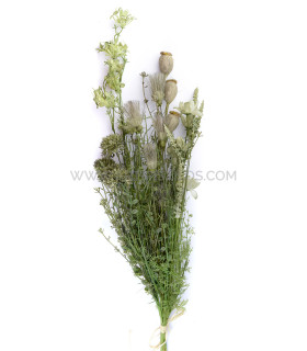 Bush De Tela "layla" Verde - flores para decorar