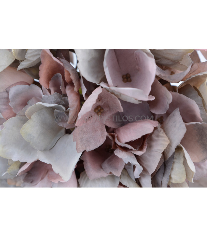 HORTENSIA DE TELA "ANAIS"