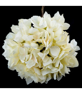 Hortensia De Tela "anaís" Marfil - flores para decorar