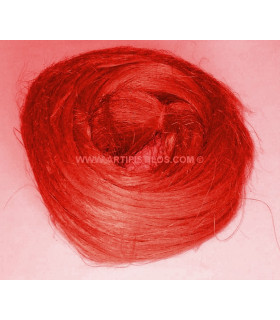 Sisal Rojo Bolsa De 300 Grs. - colores para