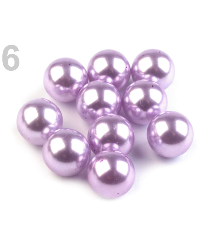 BAG OF PLASTIC PEARLS Ø10 mm (10 UDS)