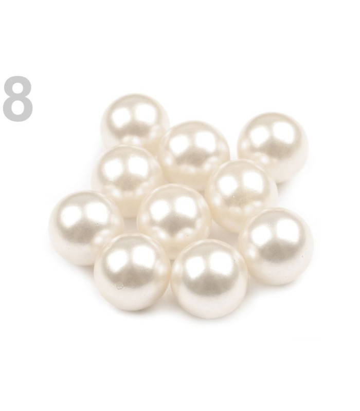 PERLEN AUS KUNSTSTOFF Ø10 mm ( GEBINDE ZU 10 STÜCK)