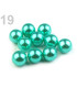 PERLEN AUS KUNSTSTOFF Ø10 mm ( GEBINDE ZU 10 STÜCK)