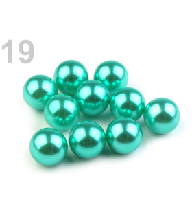 Bolsa De Perlas De Plástico Ø10 Mm (10 Uds) Azul Agua - accesorios