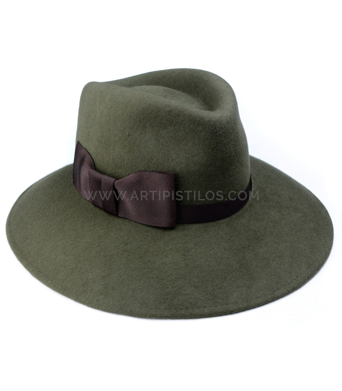 DAMENHUT FILZ  "CAHORS", FEDORA, 100% WOLLE