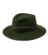 MEN'S HAT FELT UNDEFORMABLE "TOULOUSE" 100% WOOL
