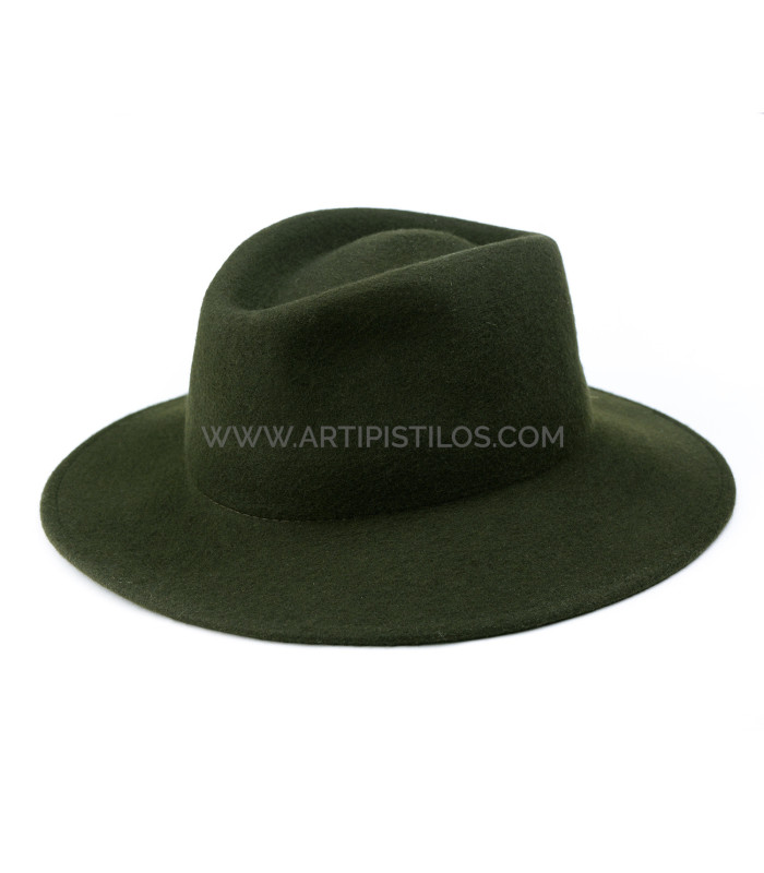 MEN'S HAT FELT UNDEFORMABLE "TOULOUSE" 100% WOOL