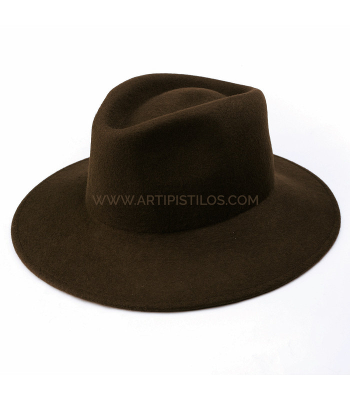 MEN'S HAT FELT UNDEFORMABLE "TOULOUSE" 100% WOOL