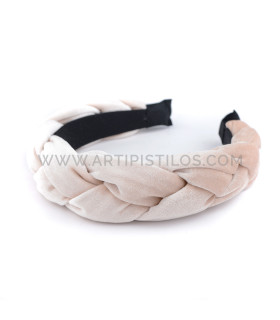 Diadema De Terciopelo Trenzada "braided" - accesorios - accesorios - accesorios - accesorios - accesorios - accesorios - accesorios - accesorios - aba