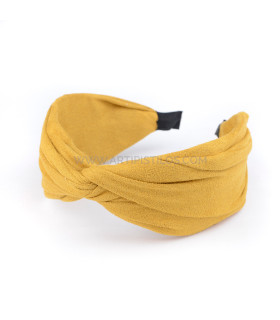 Suede Headband With Knot "donna"