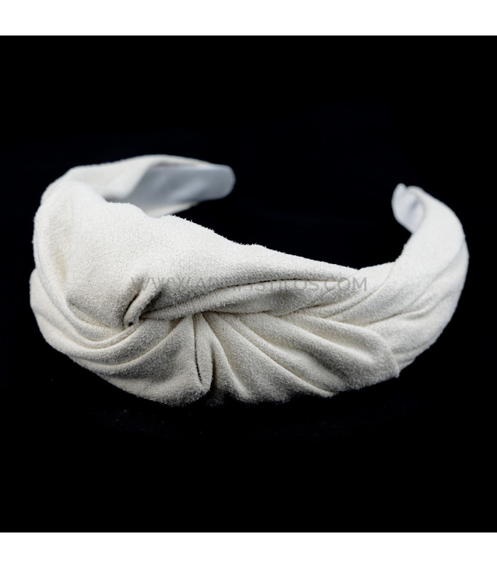 HAARREIF AUS WILDLEDER MIT KNOTEN "FLORENCIA"
