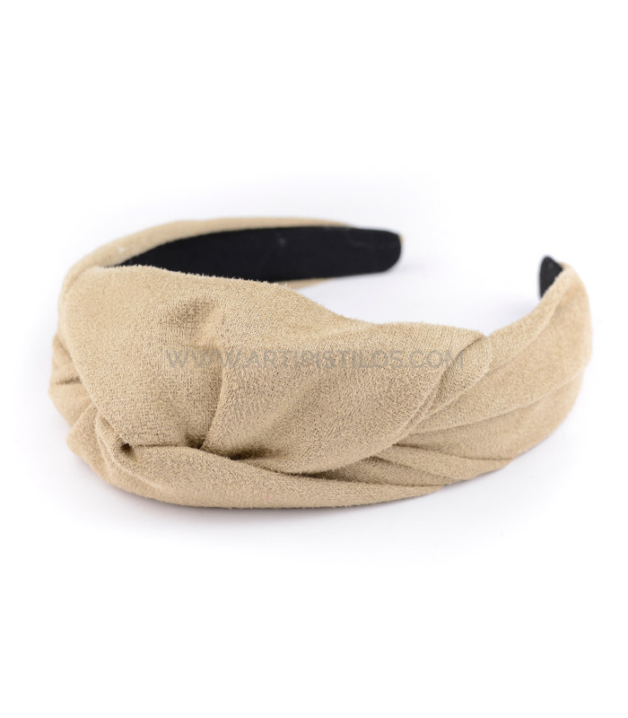 HAARREIF AUS WILDLEDER MIT KNOTEN "FLORENCIA"