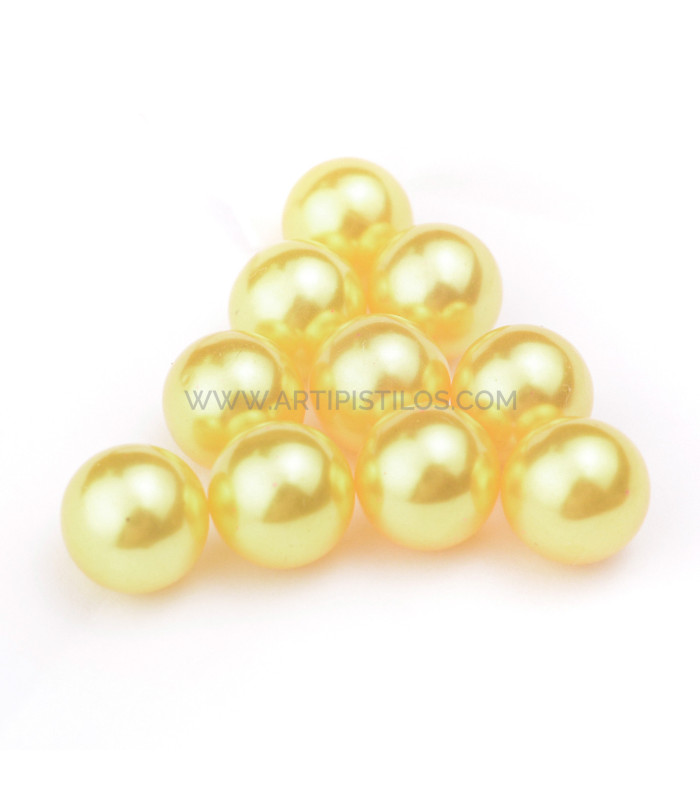 PERLEN AUS KUNSTSTOFF Ø10 mm ( GEBINDE ZU 10 STÜCK)