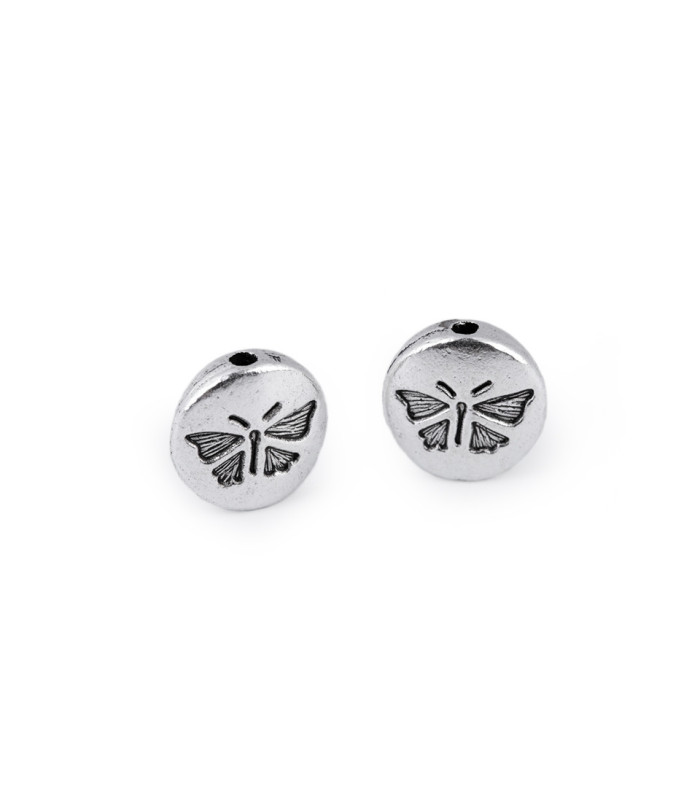 METAL BEAD "BUTTERFLY"