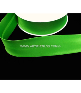 Bies Raso Fluorescente 3cm Verde 1 Mt. X 30 Mm. - color
