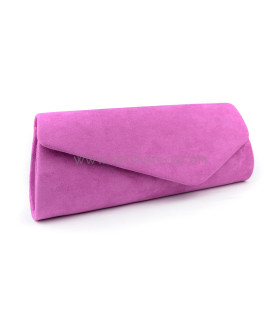 Bolso De Antelina "arezzo" Fucsia - accesorios para bolsos
