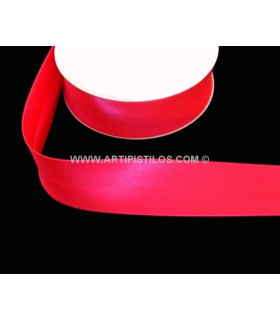 Bies Raso Fluorescente 3cm Fucsia 1 Mt. X 30 Mm. - de color