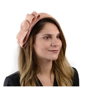 NATURAL STRAW HEADBAND "VALENTIA"