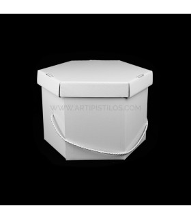 Caja Para Tocados 45 X 24 Cm Blanca - cajas de cartón - cajas de cartón - cajas de cartón - cajas de cartón - sombreros - sombreros - sombreros - somb