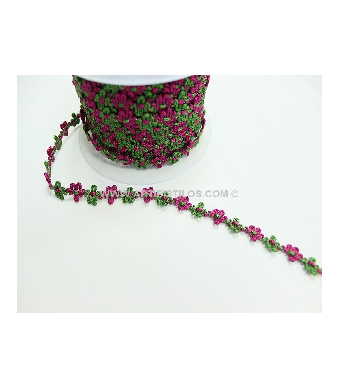 FLOWERS RIBBON BIAS
