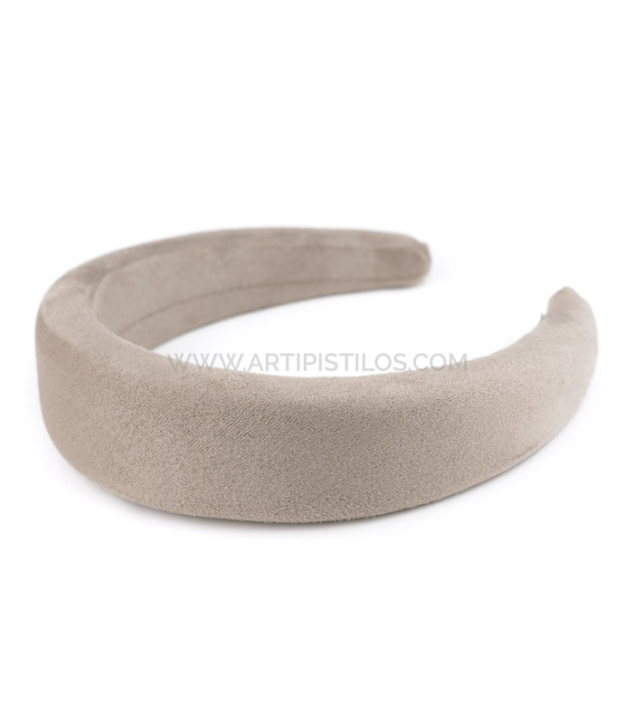 SUEDE HEADBAND "IVREA"