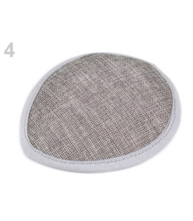 Sisal Headdress Base "oman" Cinza - poliéster