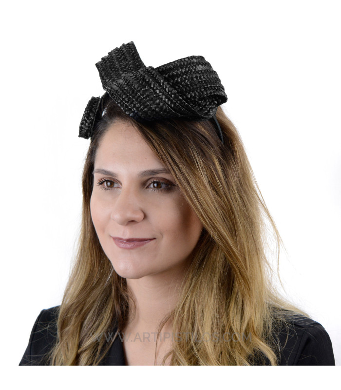 NATURAL STRAW HEADBAND "TARENTO"