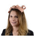 NATURAL STRAW TIARA "FORMIA"