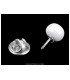 Pearl brooch 1 cm diameter