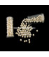 GLASS BEADS 6 MM.