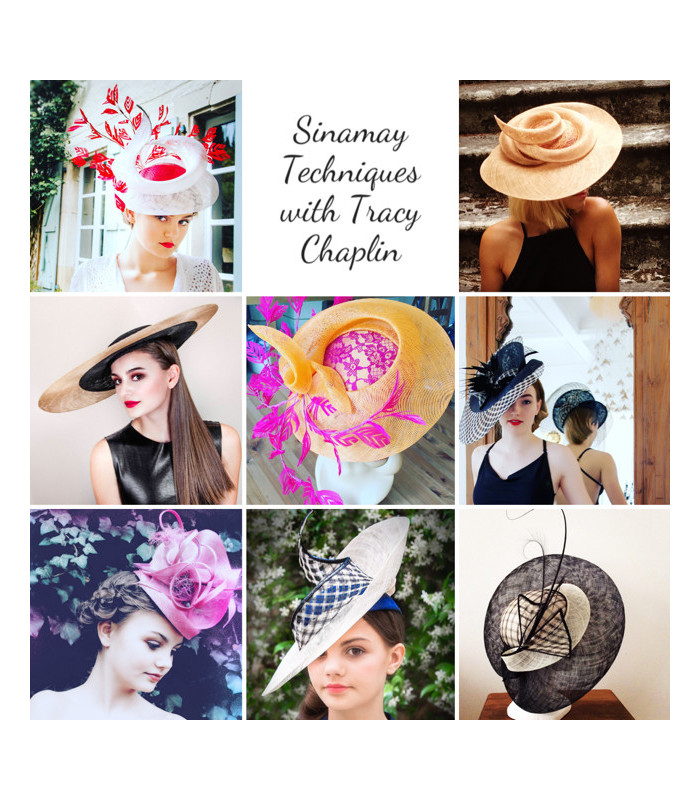 Masterclass Freeform Sinamay Techniques with TRACY CHAPLIN// 29-31 MARCH
