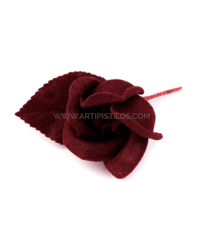 100% WOOL FELT FLOWER "BERN"