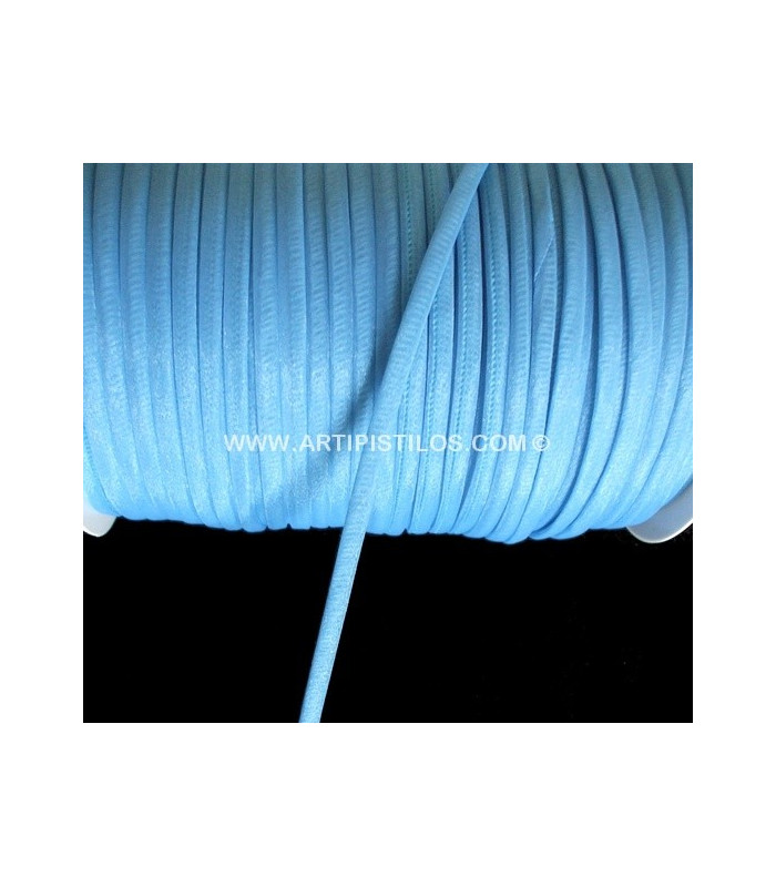 ESPAGUETE TEXTIL ORGANDI 7 MM.