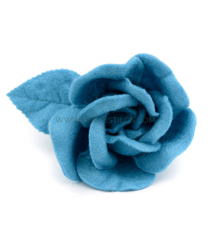 1ST QUALITY FELT ROSE "VICHY"