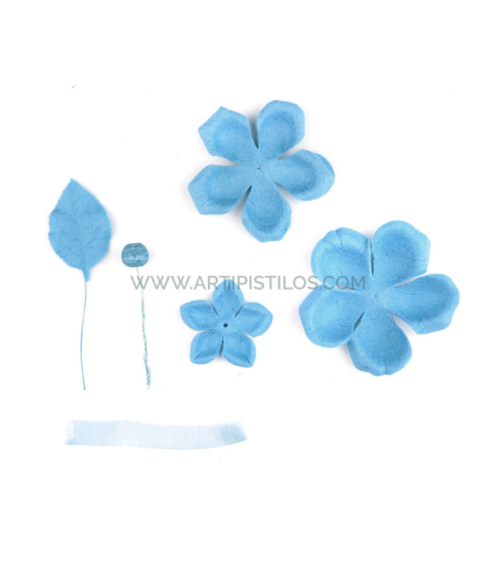 FELT FLOWER PACK "PIANA"