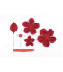 FELT FLOWER PACK "PIANA"