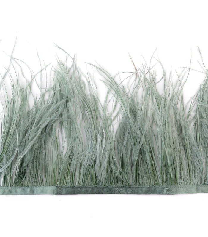OSTRICH FEATHERS FRINGE - 2 PLY. FIRST QUALITY - 10 CMS.