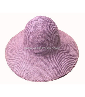 Capelina De Parasisal Aprestada De 45-50 Cms. Lila Altura: 15-20 Cms. Diametro: 45-50 Cms.