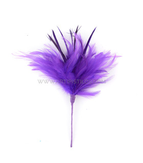 GOOSE/ROOSTER FEATHERS POM