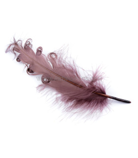 PLUMA RIZADA DE ÁNADE 15 CMS.