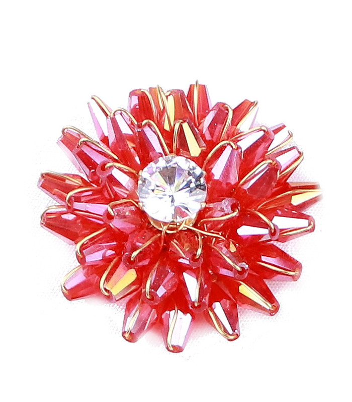 APPLIKATION MIT STRASS UND PERLEN