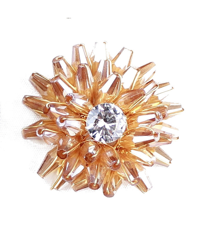 APPLIKATION MIT STRASS UND PERLEN