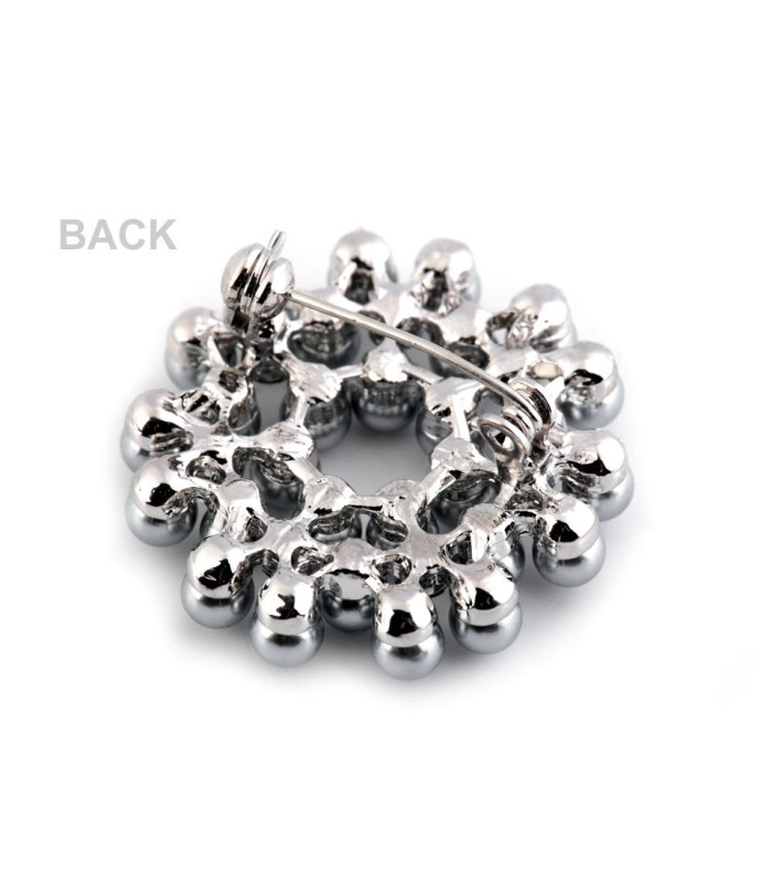 BROCHE DECORATIVO COM STRASS "BERRIEN"