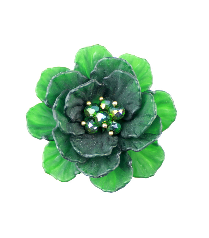 FLOR CON ABALORIOS "CORINTO"
