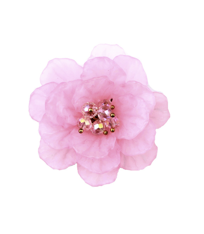 FLOR CON ABALORIOS "CORINTO"