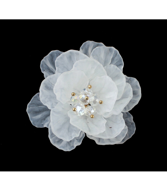 FLOR CON ABALORIOS "CORINTO"