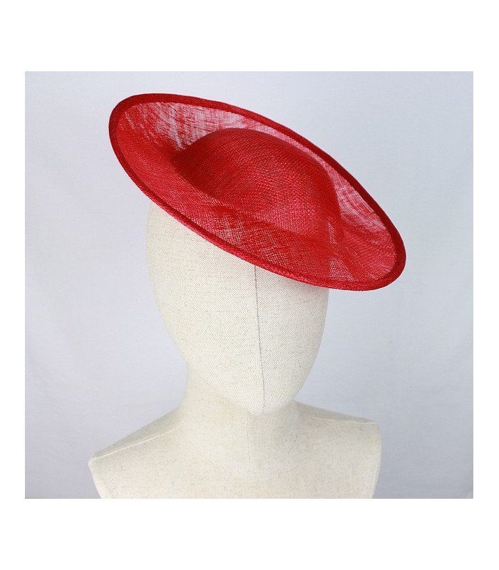 SINAMAY BASE FOR FASCINATOR "YULIA"